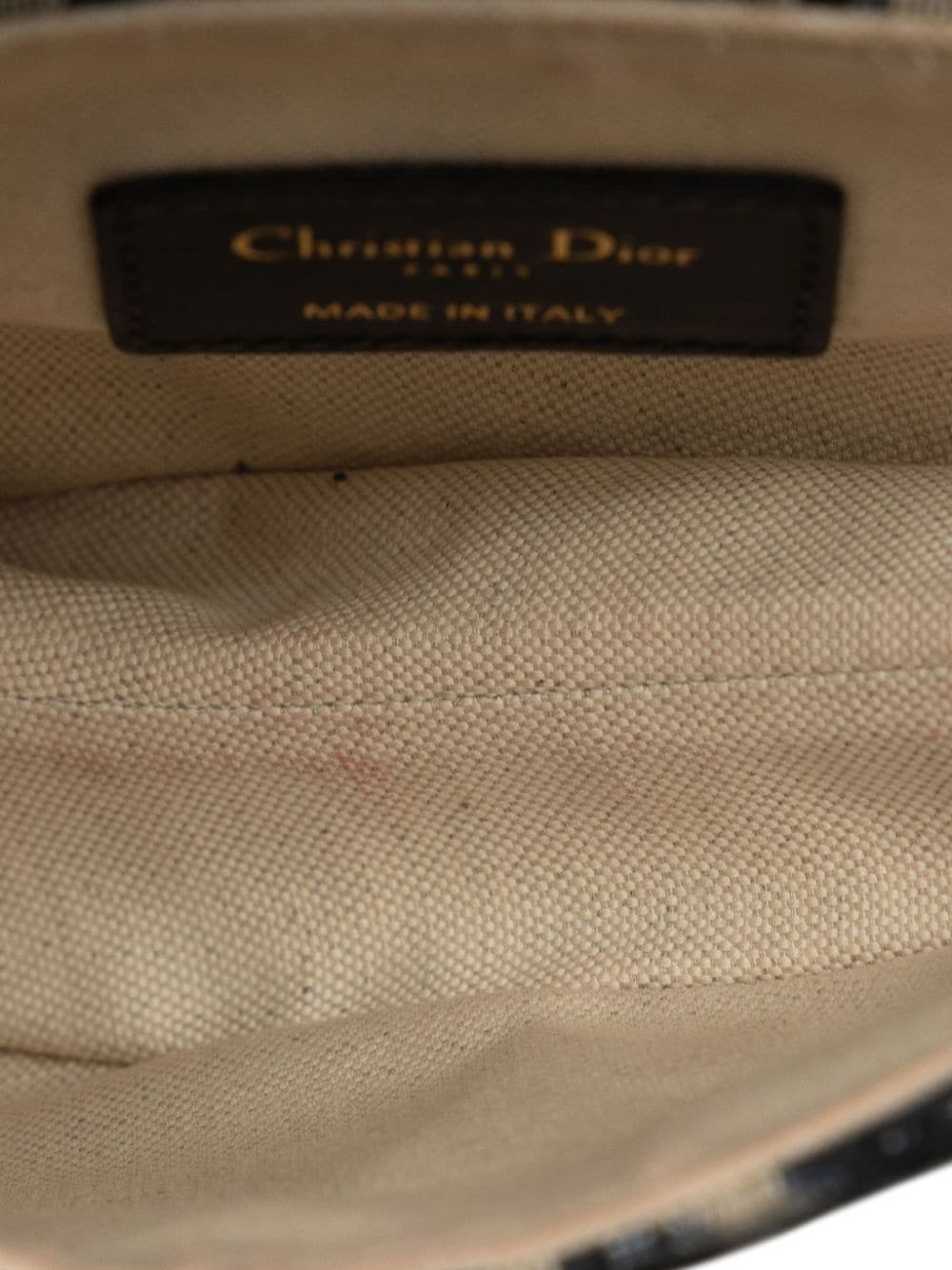 Christian Dior Pre-Owned 2021 Mini Oblique Saddle satchel