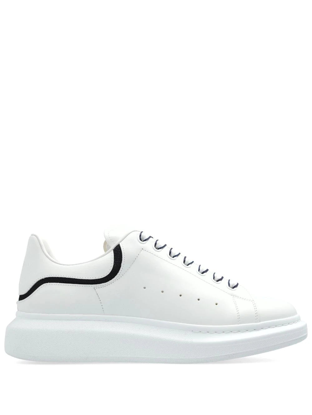 New Season  Alexander McQueen Oversized lace-up leather sneakers