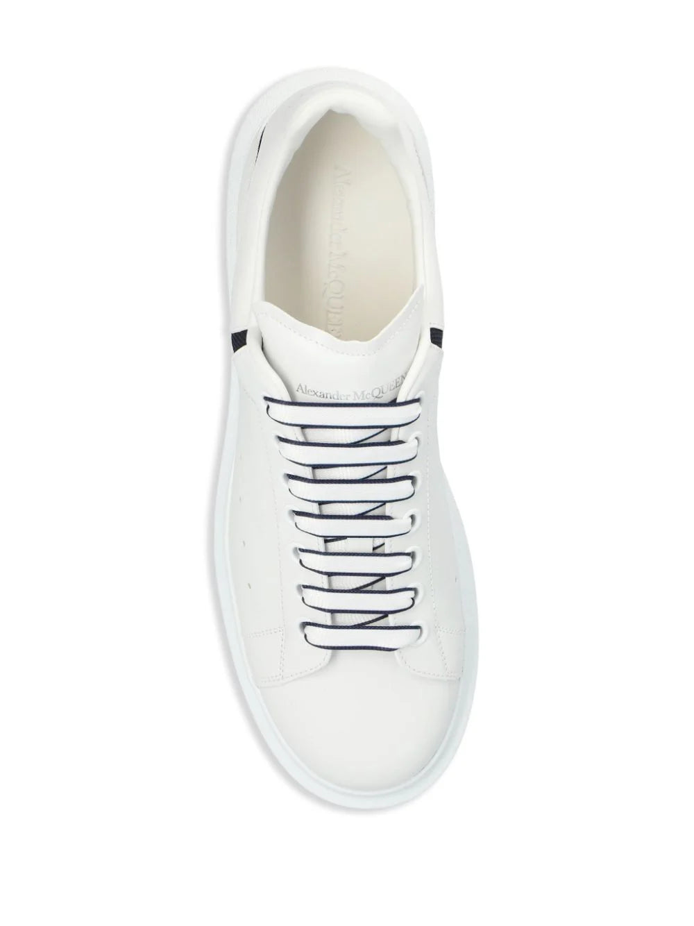 New Season  Alexander McQueen Oversized lace-up leather sneakers