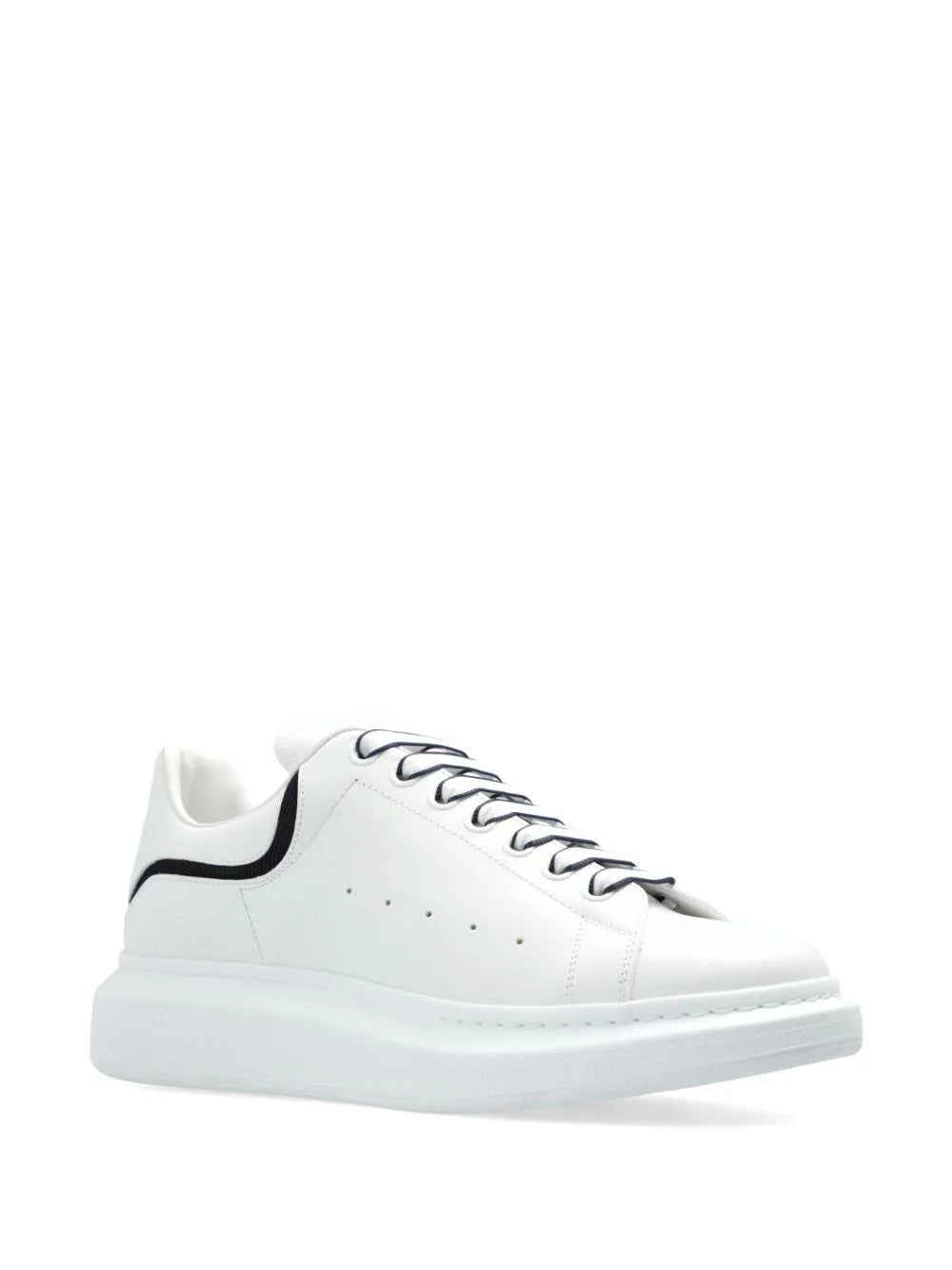 New Season  Alexander McQueen Oversized lace-up leather sneakers