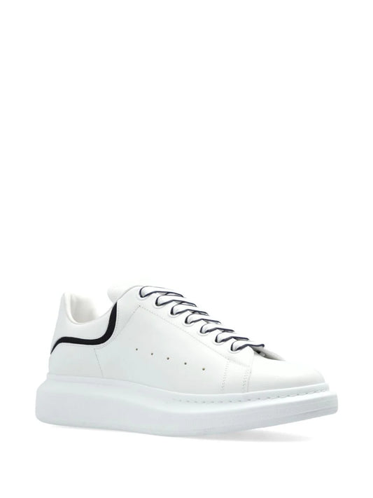 New Season  Alexander McQueen Oversized lace-up leather sneakers