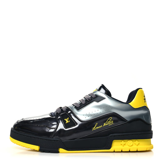 LOUIS VUITTON trainer for Mens  ( Black, Yellow & Grey )