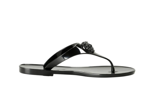 Flip flops Versace Black