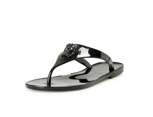 Flip flops Versace Black