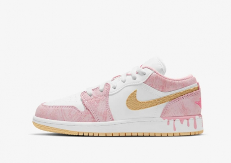 NIKE AIR JORDAN 1 LOW GS "STRAWBERRY ICE CREAM"